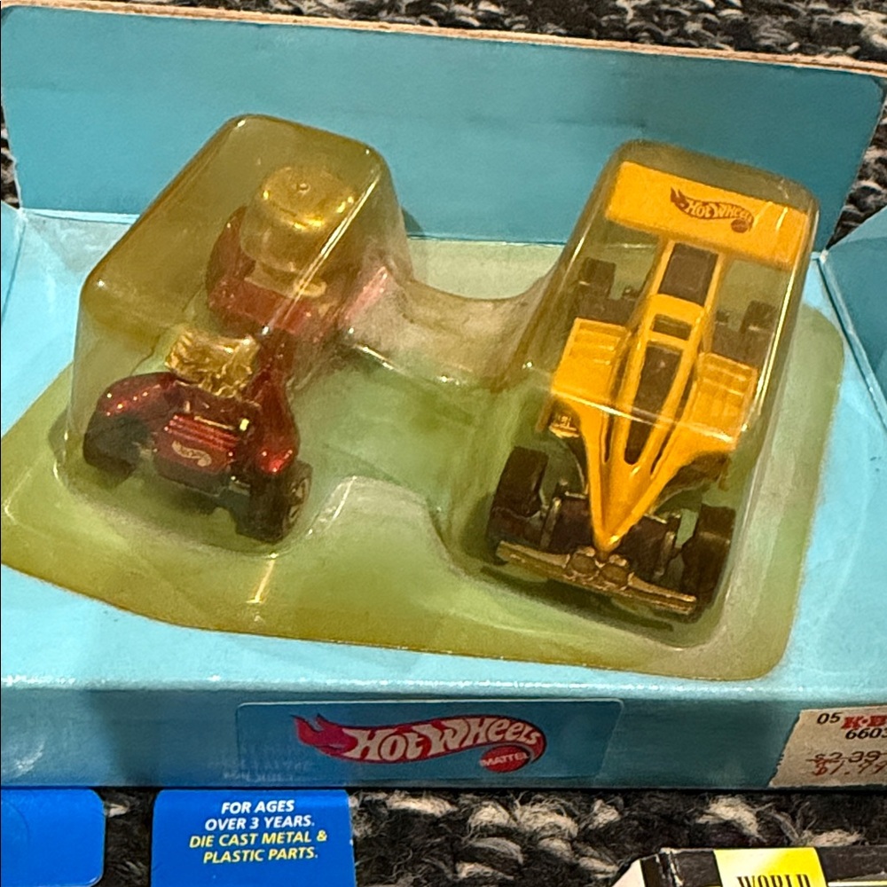 Set of 5 Hotwheels and Matchbox including Red Baron